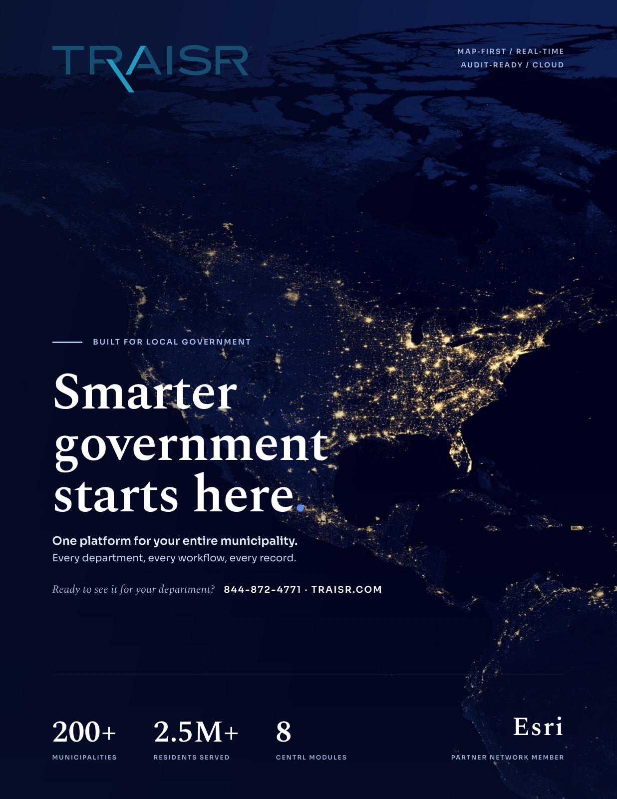 TRAISR Platform Guide — first page preview